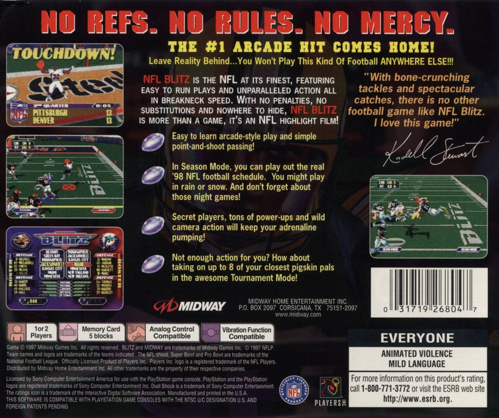 NFL Blitz – PlayStation 1 (PS1)