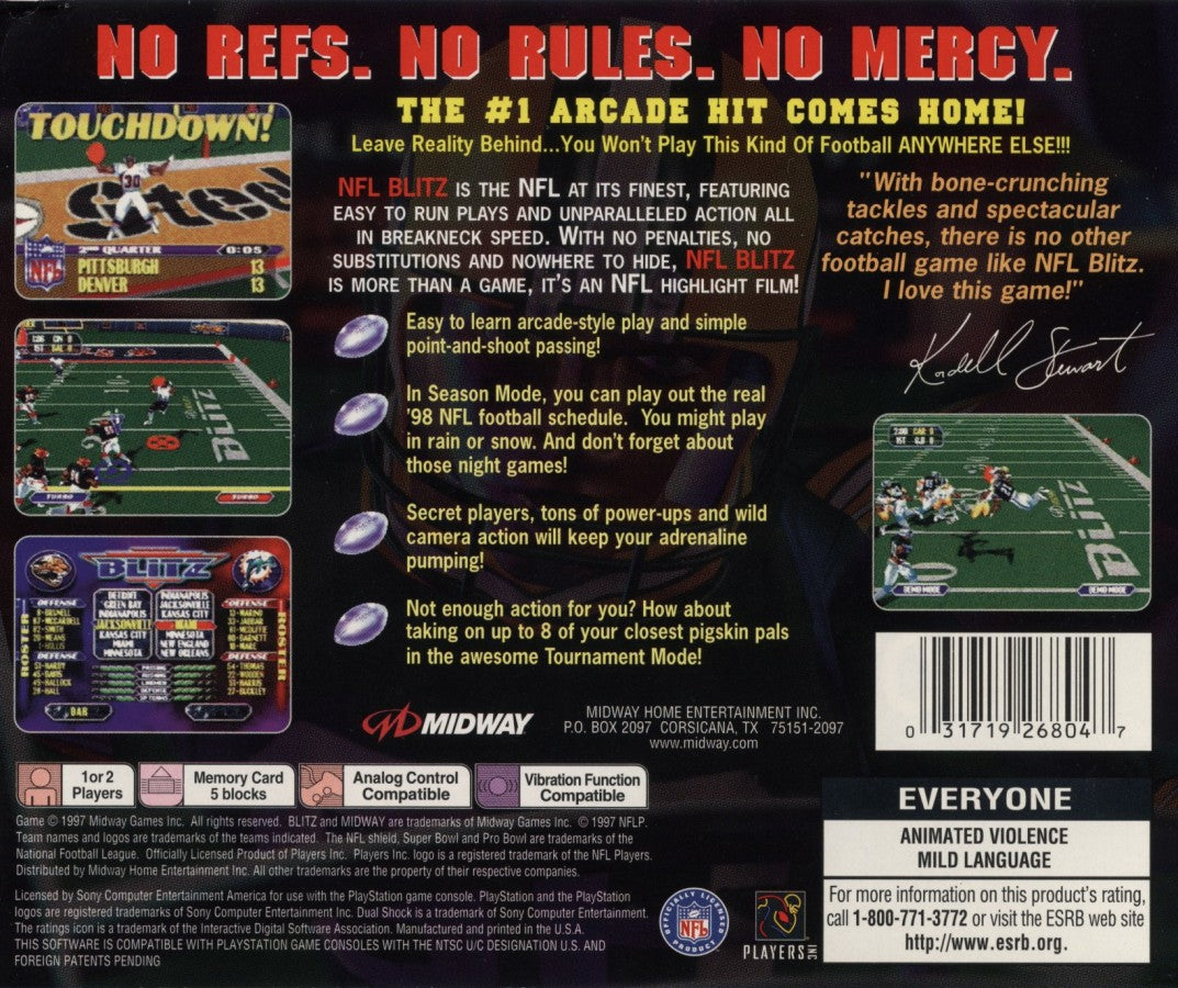 NFL Blitz – PlayStation 1 (PS1)