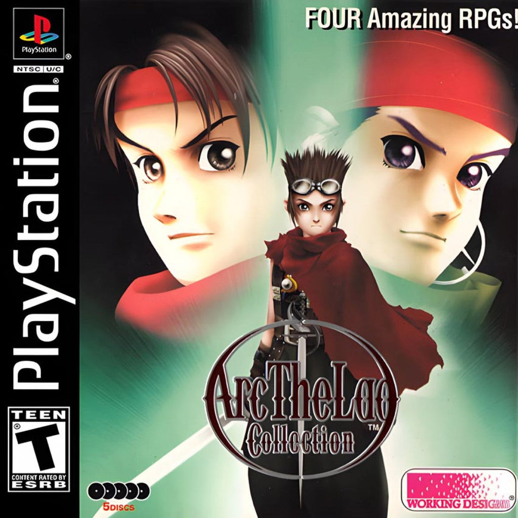 Arc the Lad Collection – PlayStation 1 (PS1)