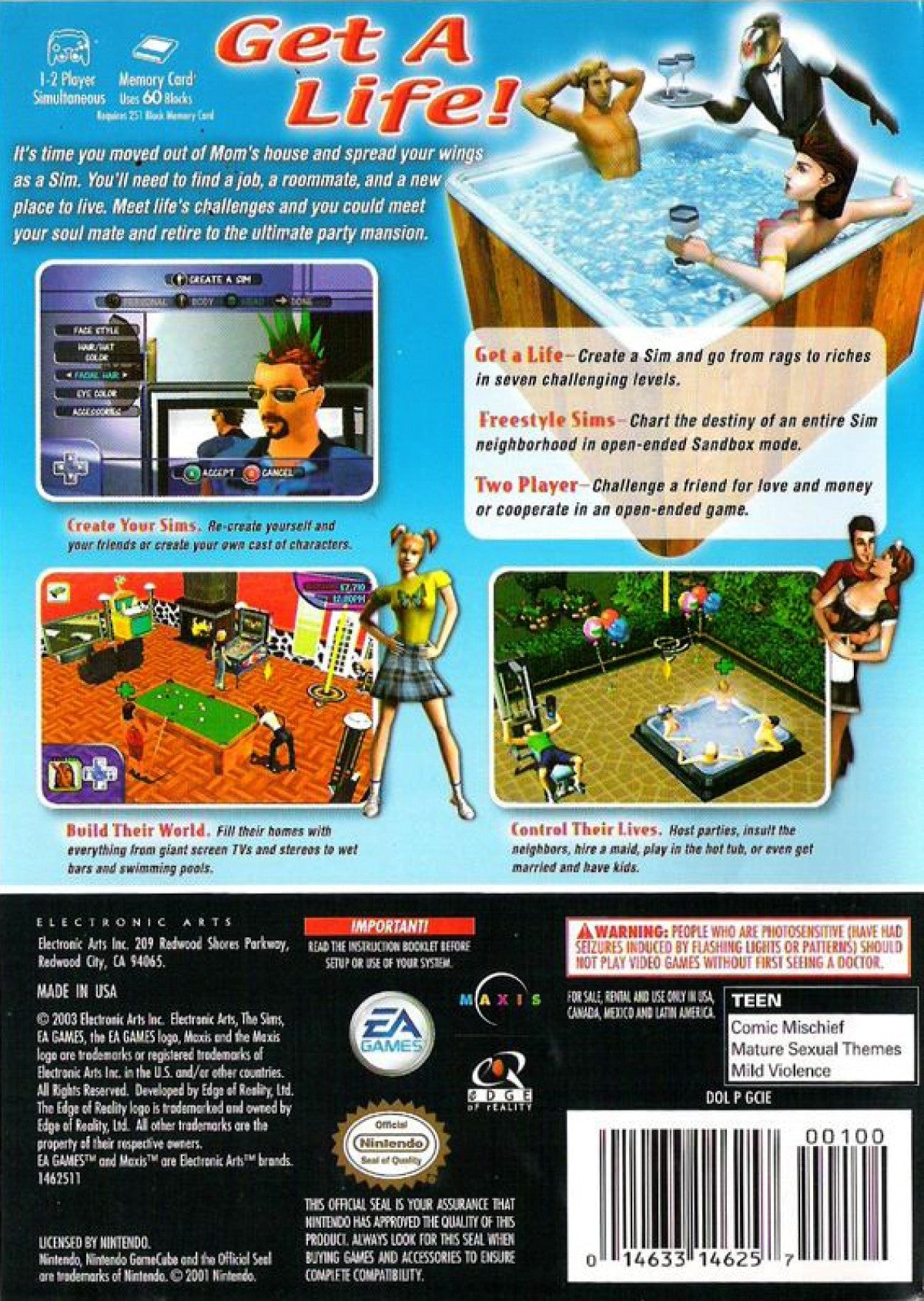 The Sims – GameCube (GC)