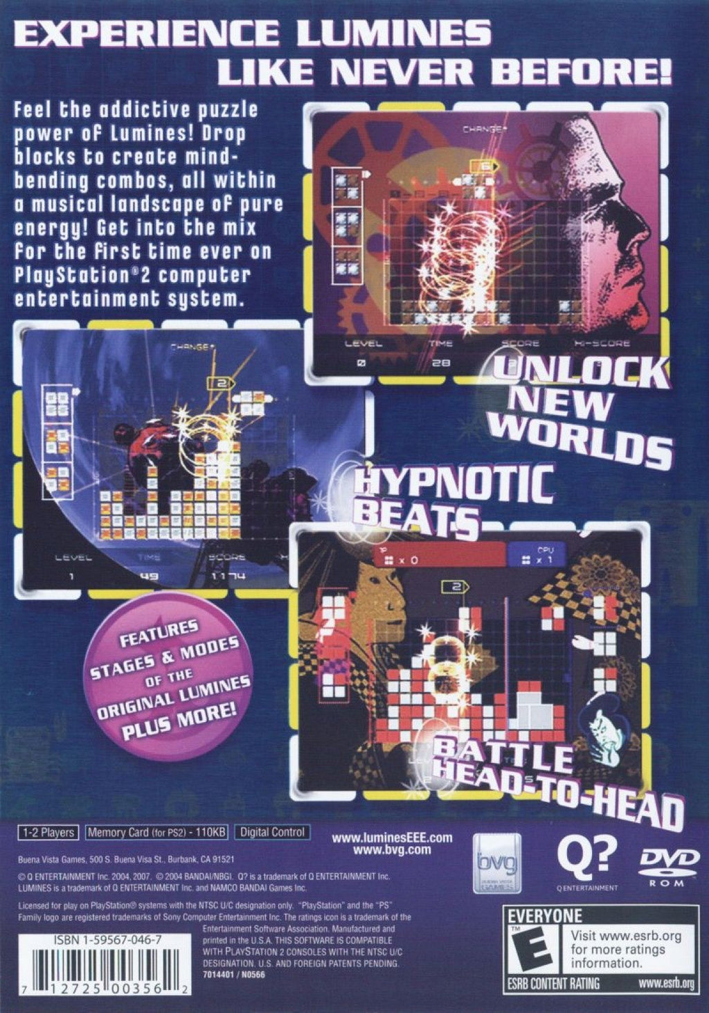 Lumines Plus – PlayStation 2 (PS2)
