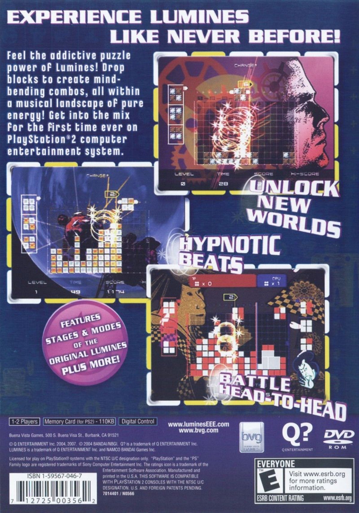 Lumines Plus – PlayStation 2 (PS2)