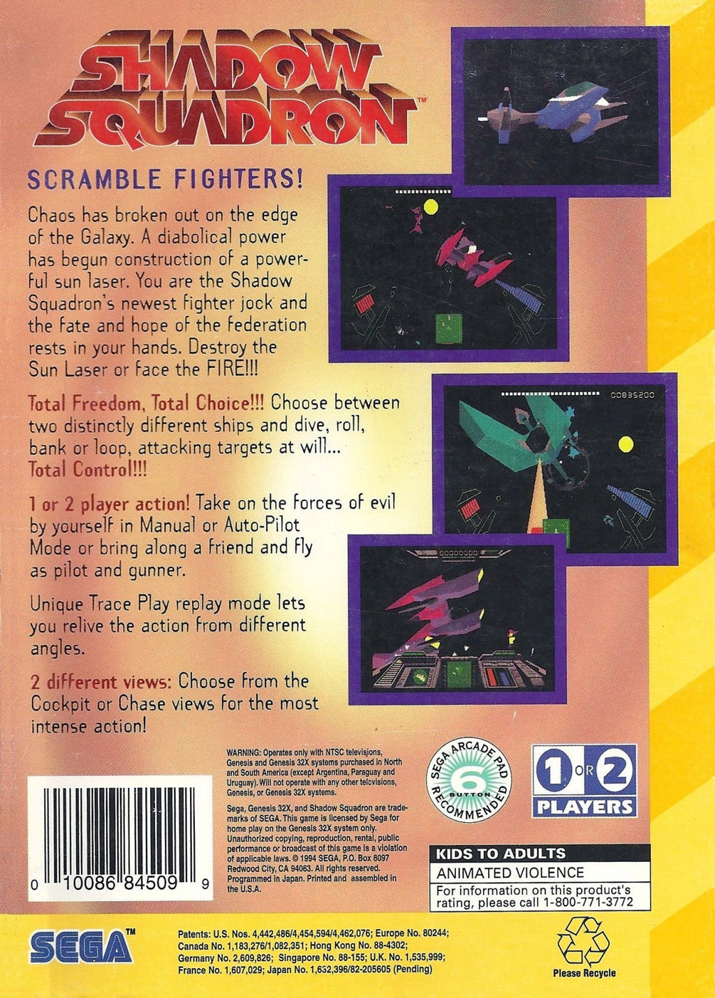 Shadow Squadron – Sega 32X (32X)