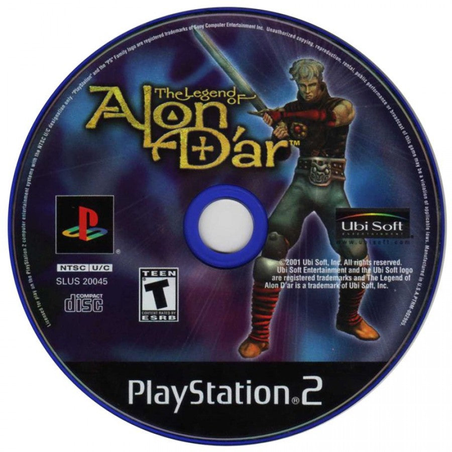 The Legend of Alon D'ar – PlayStation 2 (PS2)