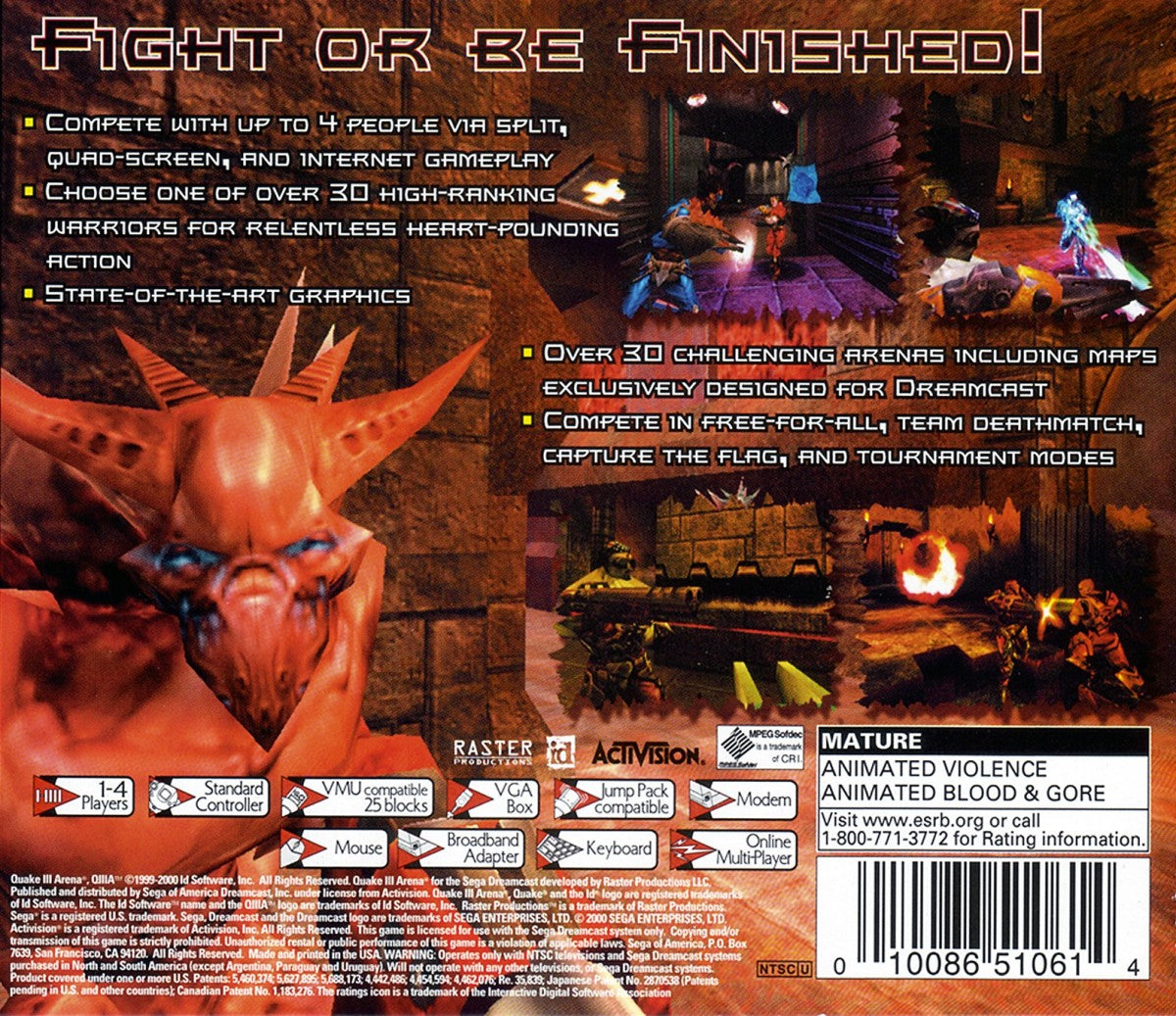 Quake III Arena – Sega Dreamcast (DC)