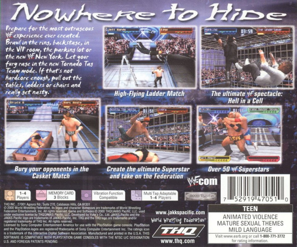 WWF Smackdown 2: Know Your Role – PlayStation 1 (PS1)