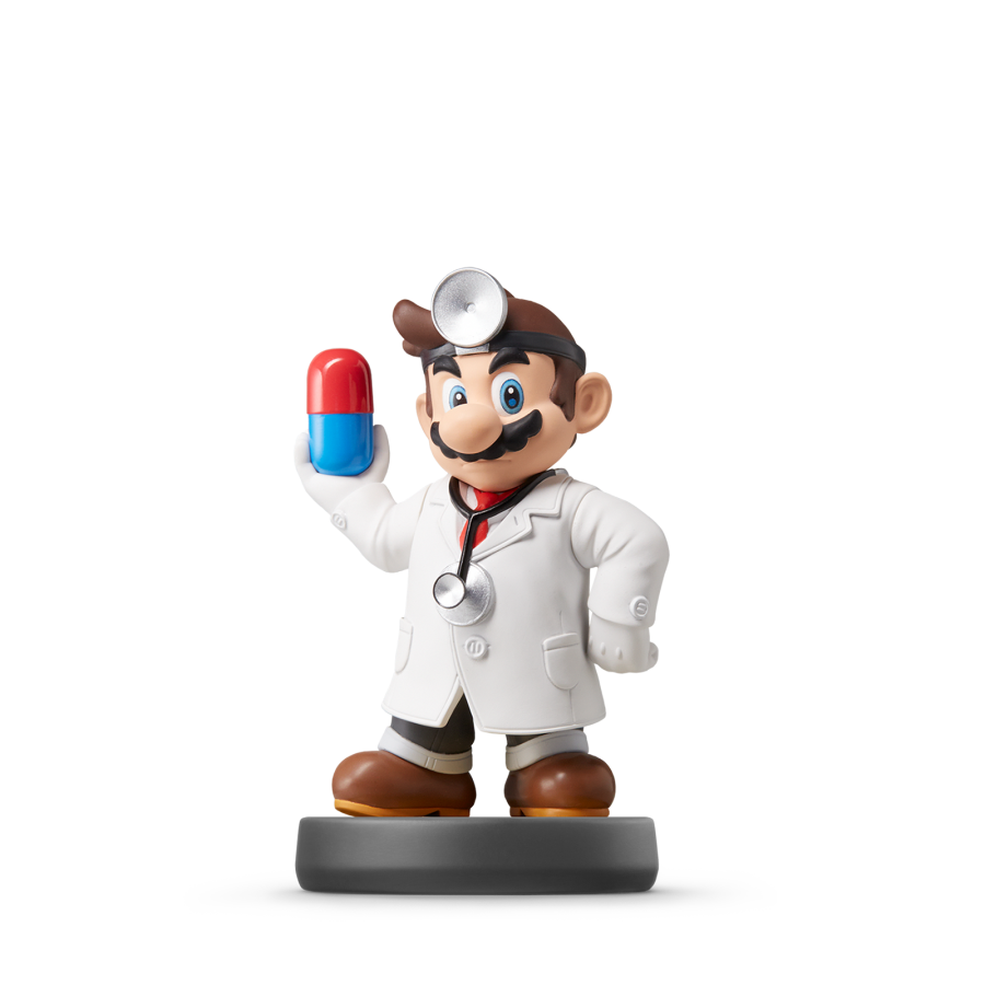 Dr. Mario Amiibo [Super Smash Bros.][Loose] – Nintendo Amiibo