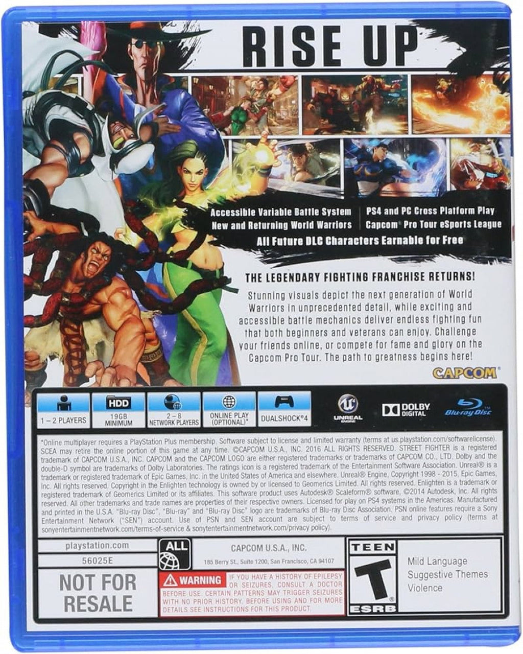 Street Fighter V – PlayStation 4 (PS4)