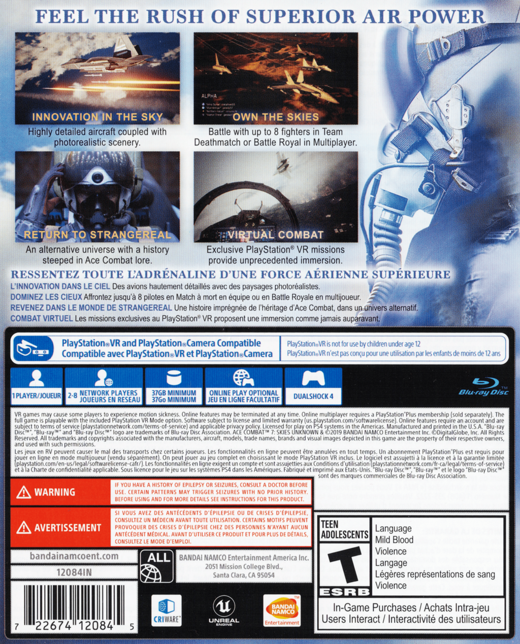 Ace Combat 7: Skies Unknown – PlayStation 4 (PS4)