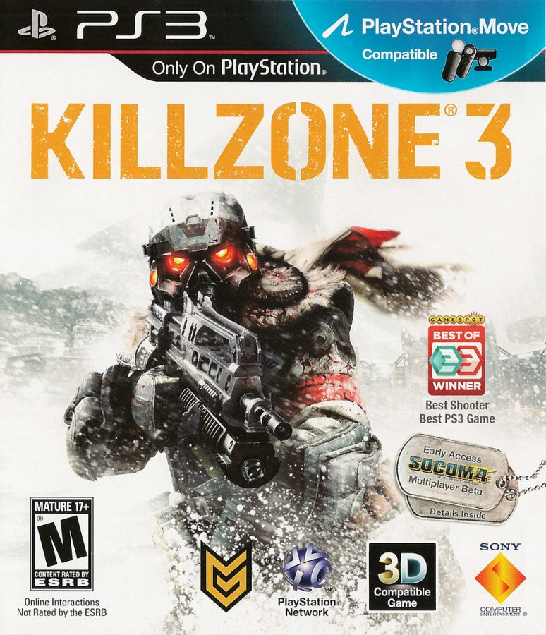 Killzone 3 – PlayStation 3 (PS3)