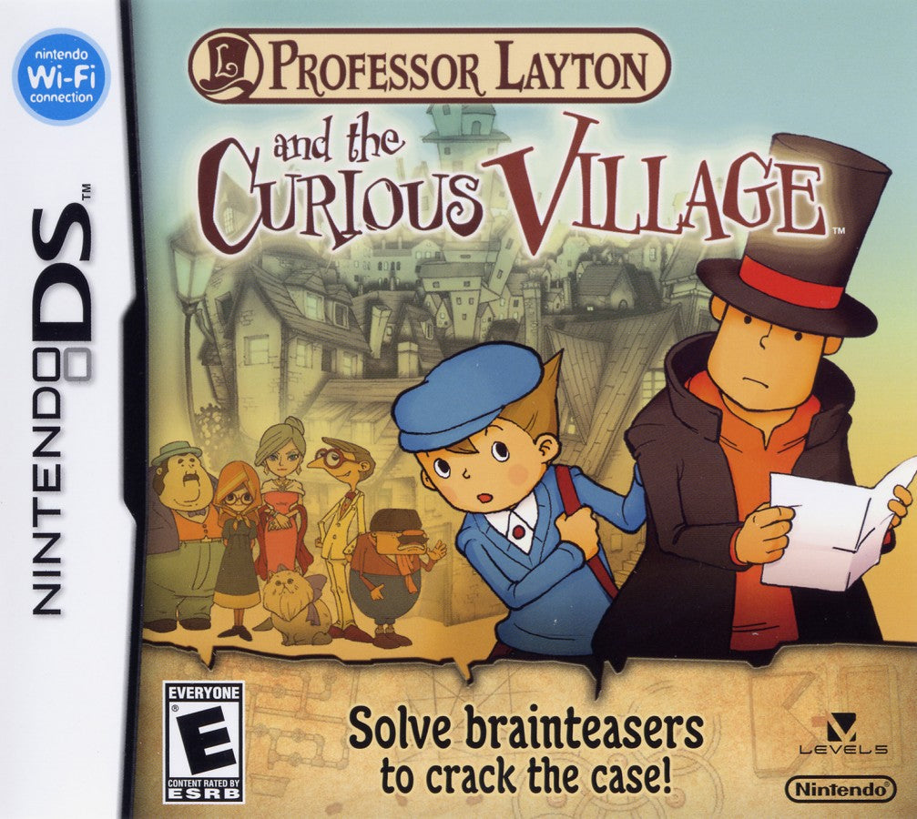 Professor Layton and the Curious Village  – Nintendo DS (DS)