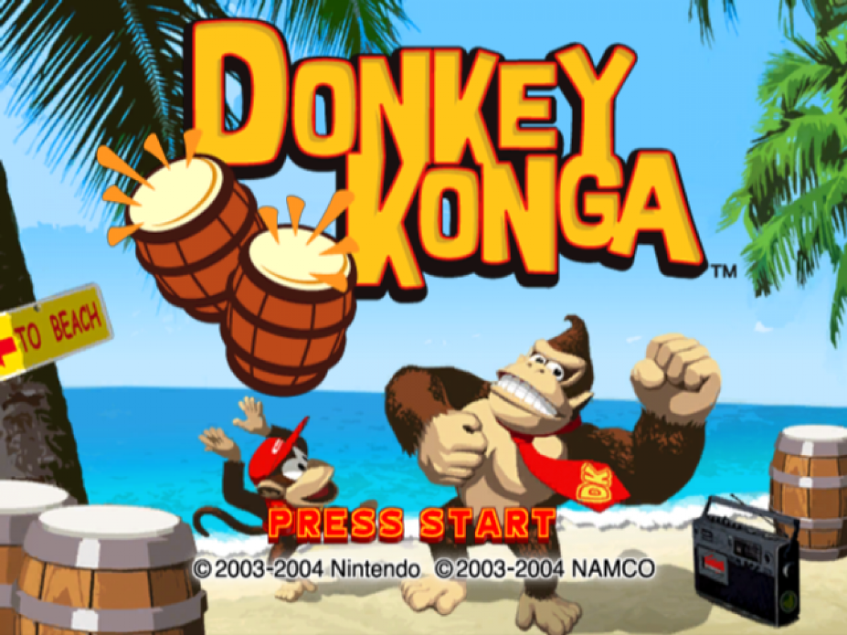 Donkey Konga – GameCube (GC)