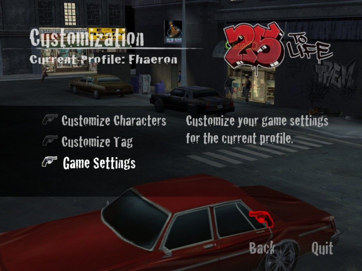 25 to Life – PlayStation 2 (PS2)