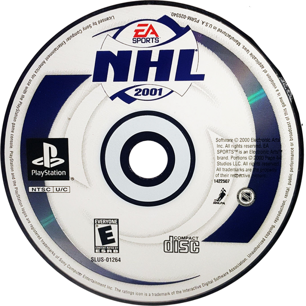NHL 2001 – PlayStation 1 (PS1)