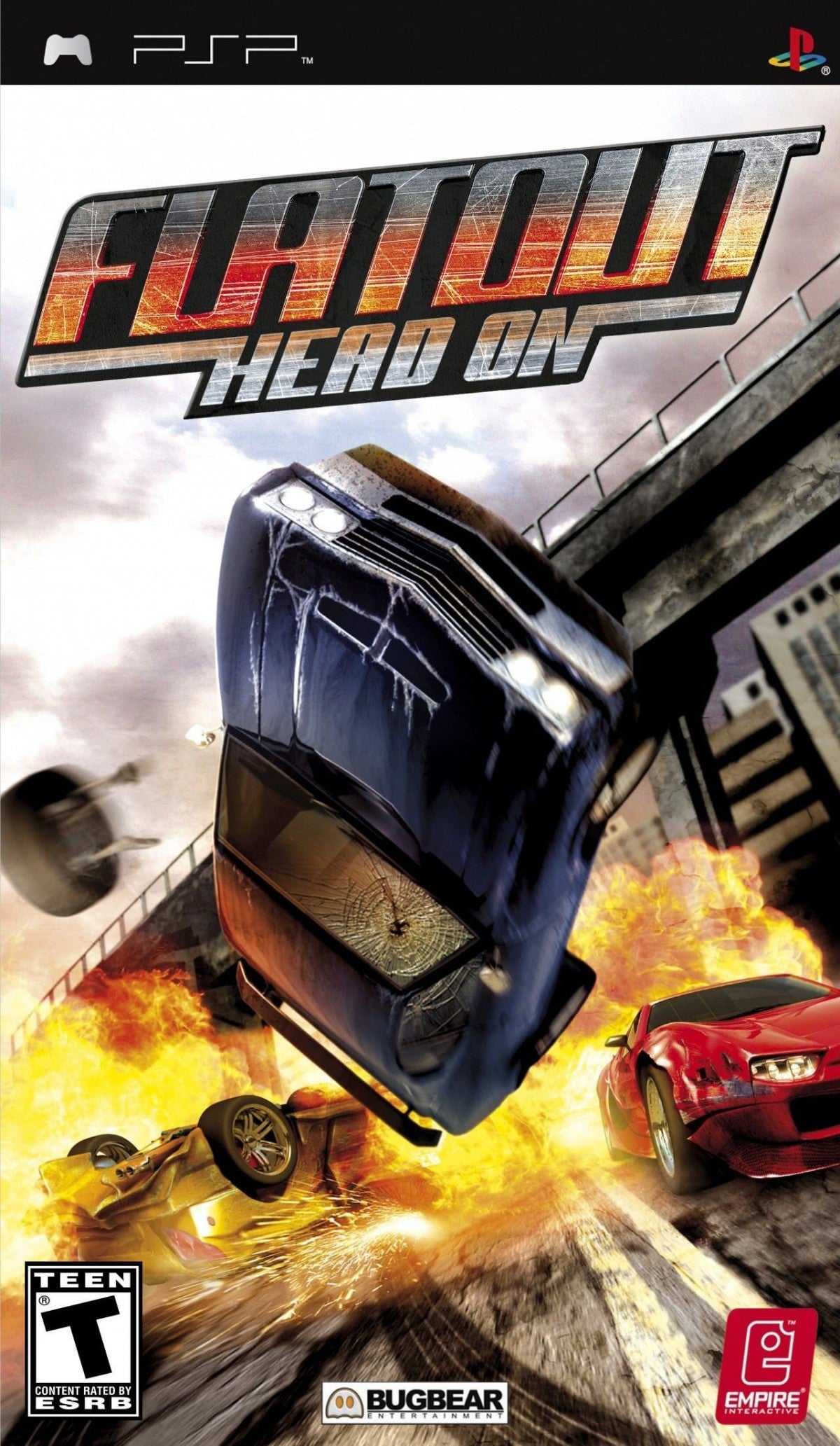 FlatOut Head On – PlayStation Portable (PSP)