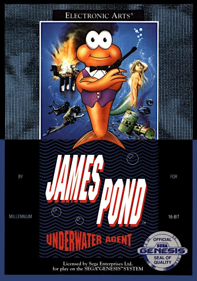 James Pond: Underwater Agent [CIB] – Nintendo Entertainment System (NES)