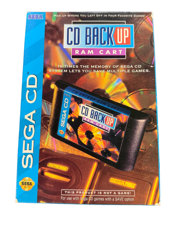 Backup RAM Cart – Sega CD (SCD)