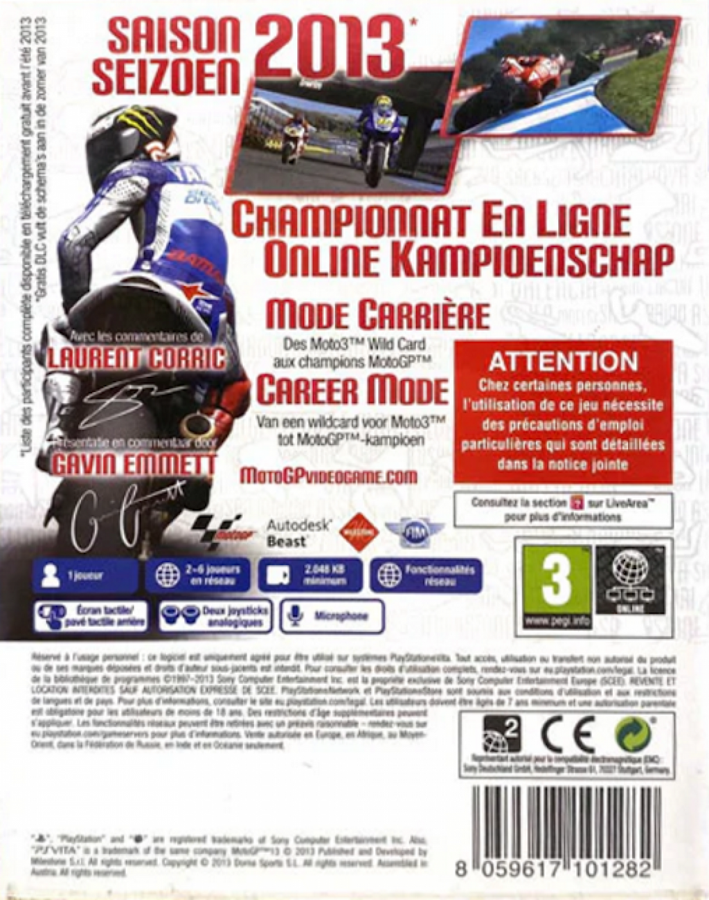 MotoGP 13 [PAL Import] – PlayStation VITA (PS VITA)