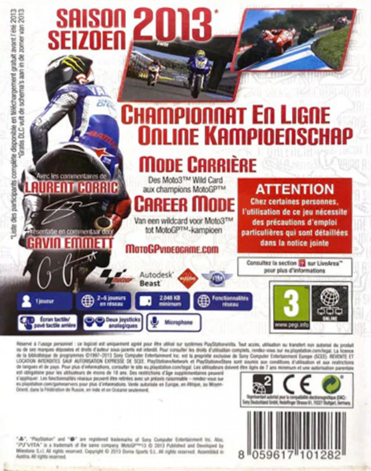 MotoGP 13 [PAL Import] – PlayStation VITA (PS VITA)