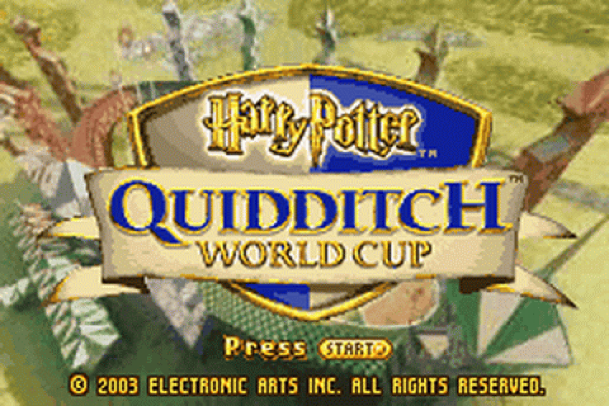 Harry Potter Quidditch World Cup – Game Boy Advance (GBA)