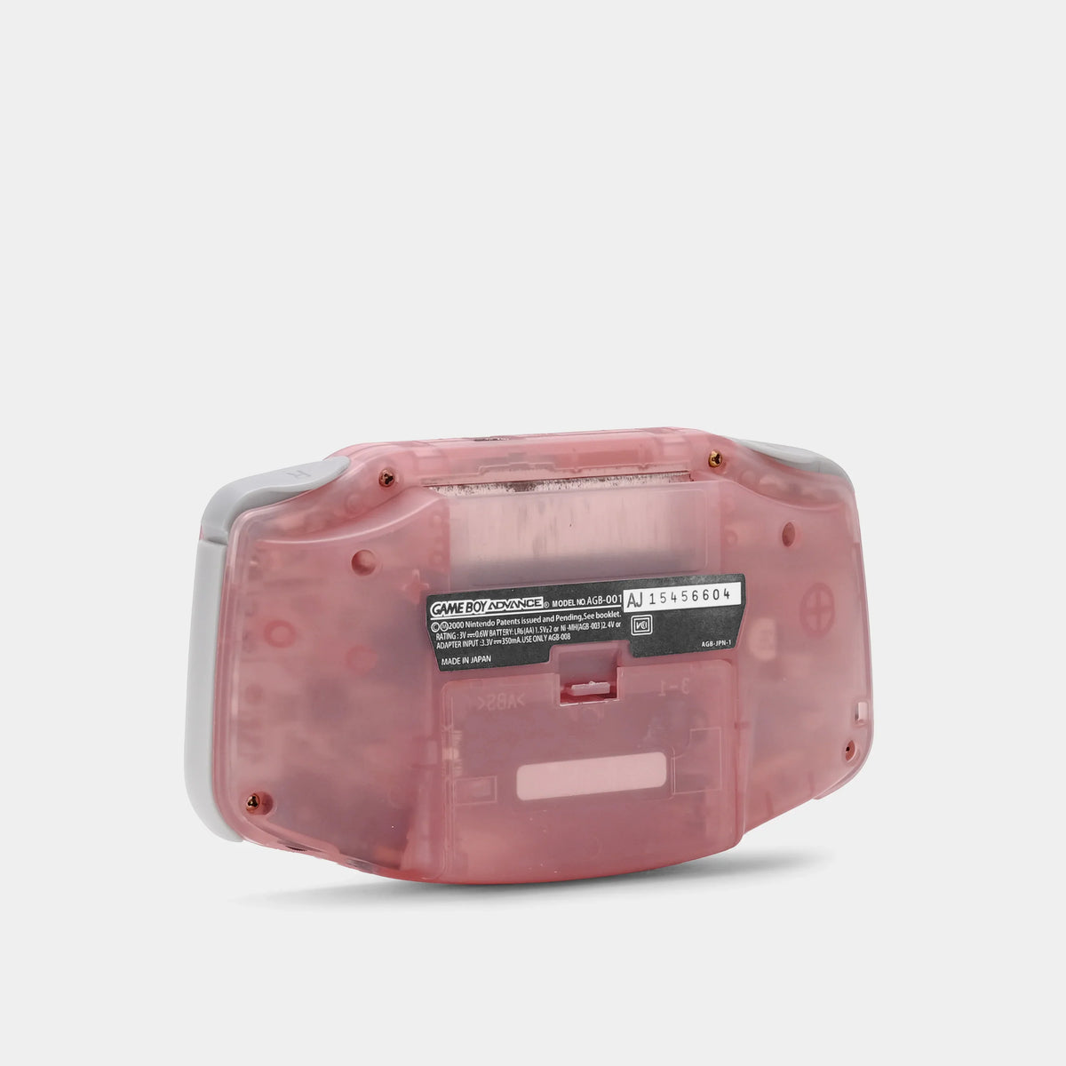 Game Boy Advance (GBA) [Clear Pink Fuschia] – Scratch & Scuff Condition