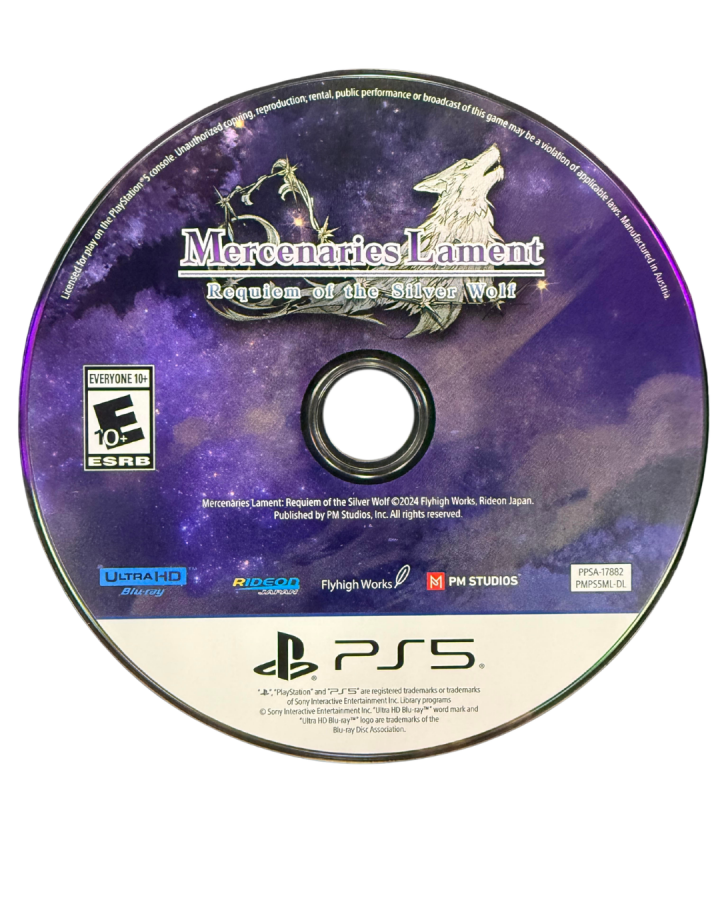 Mercenaries Lament: Requiem of the Silver Wolf — Playstation 5 (PS5)