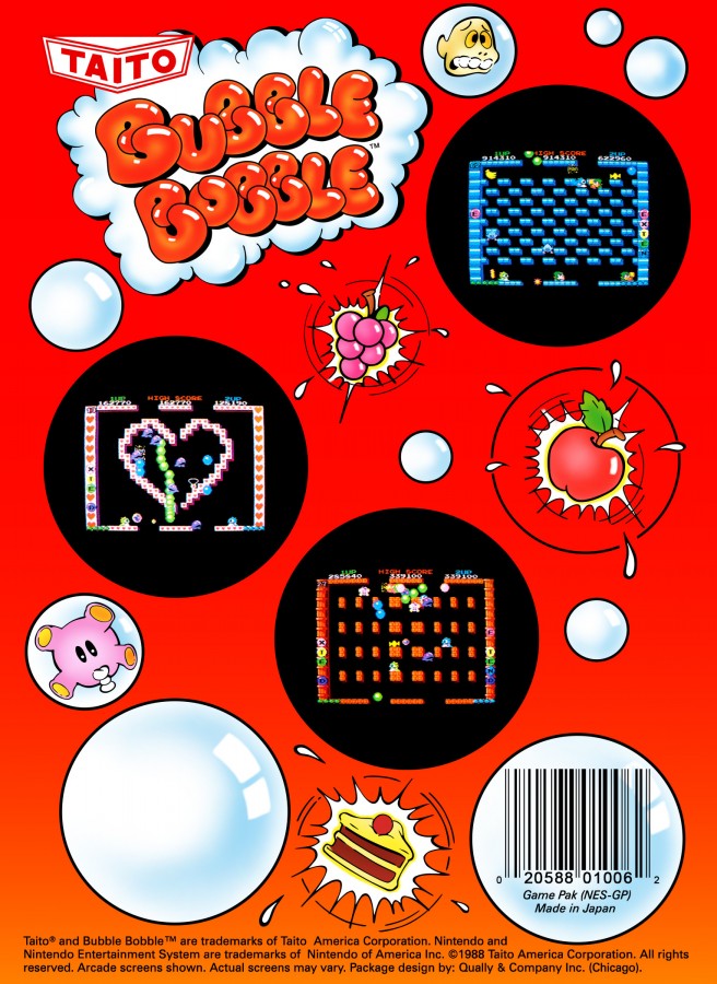 Bubble Bobble – Nintendo Entertainment System (NES)
