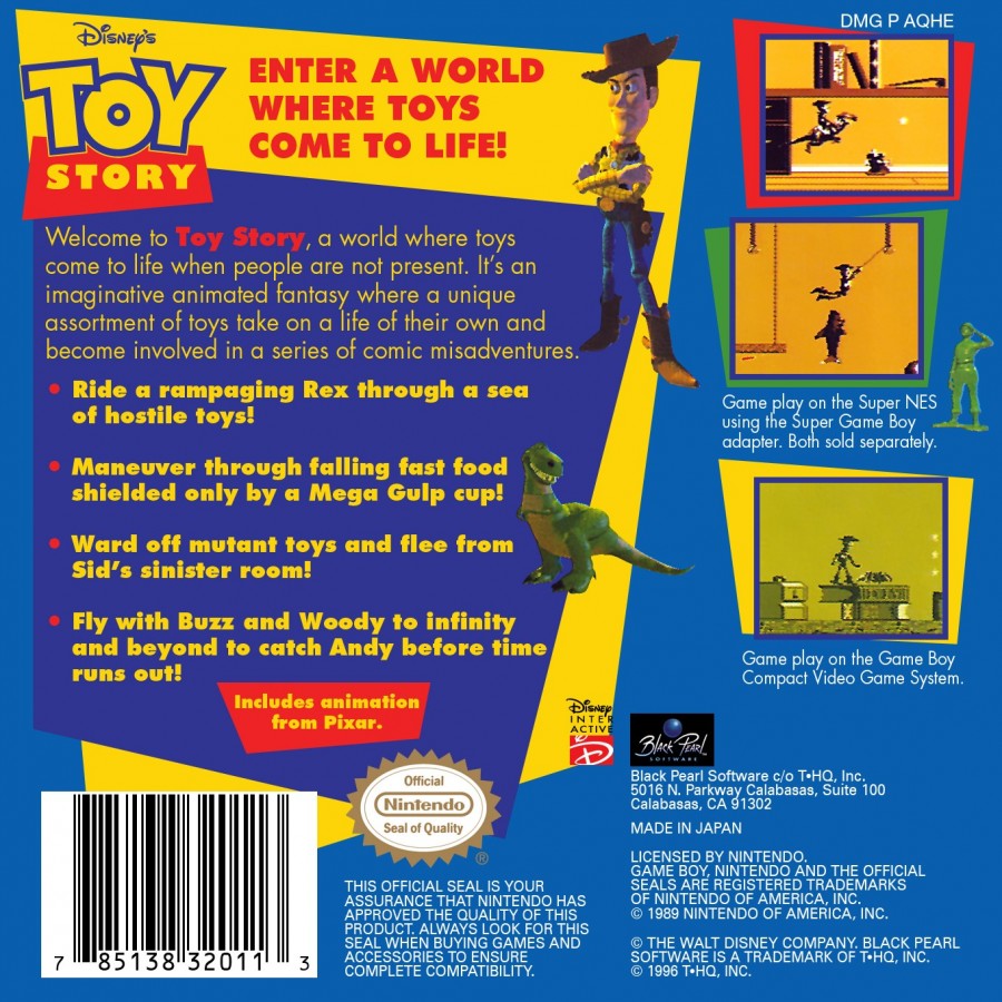 Toy Story – Game Boy (GB)