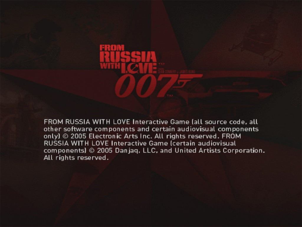 007: From Russia With Love – PlayStation 2 (PS2)