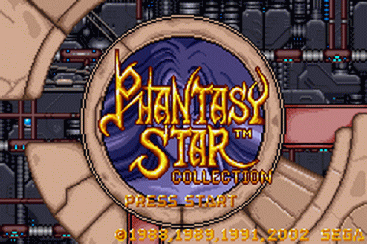 Phantasy Star Collection – Game Boy Advance (GBA)
