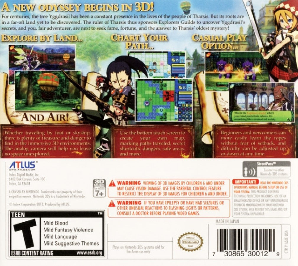 Etrian Odyssey IV: Legends Of The Titan – Nintendo 3DS (3DS)