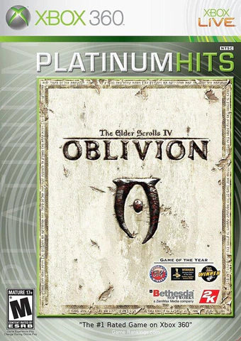 Elder Scrolls IV Oblivion [Platinum Hits] – Xbox 360 (X360)