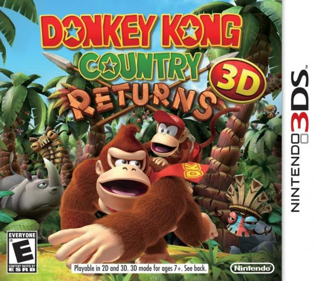 Donkey Kong Country Returns 3D  – Nintendo 3DS (3DS)