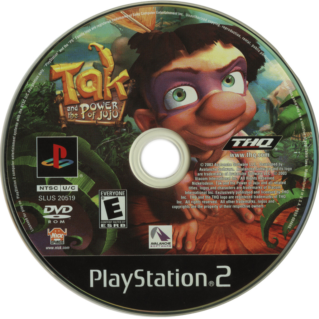Tak and the Power of JuJu – PlayStation 2 (PS2)