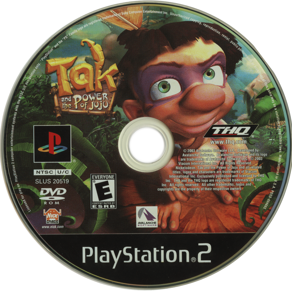 Tak and the Power of JuJu – PlayStation 2 (PS2)