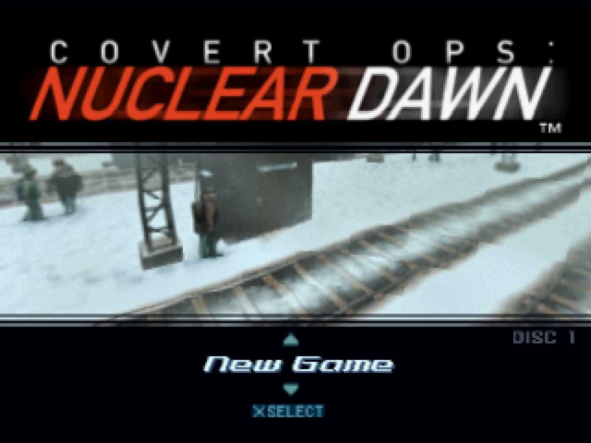 Covert Ops: Nuclear Dawn – PlayStation 1 (PS1)