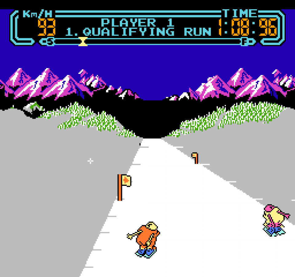 Slalom [5 Screw] – Nintendo Entertainment System (NES)