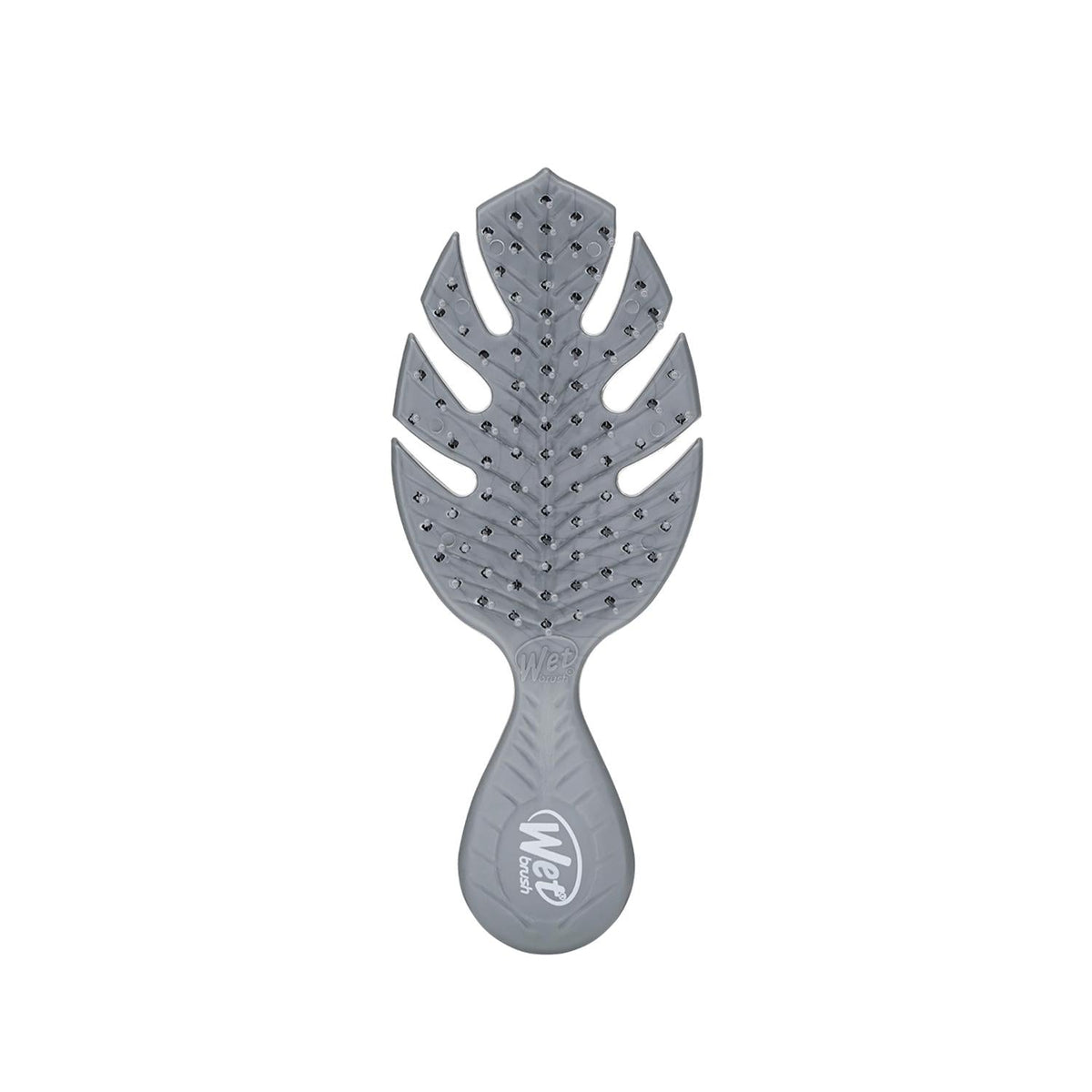 Wet Brush Go Green Mini Detangler Detangling Hair Brush Gray