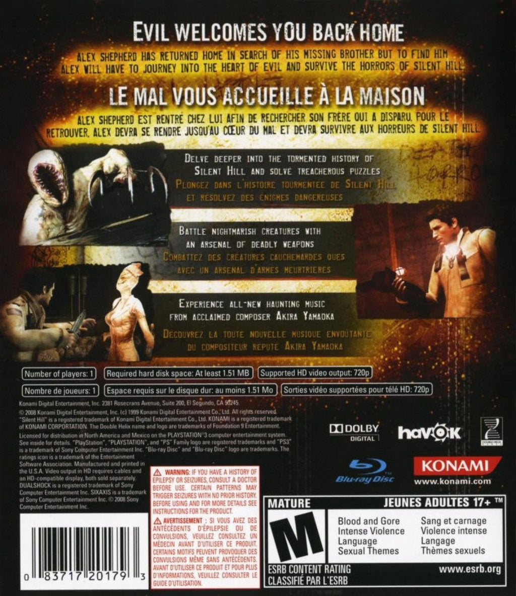 Silent Hill: Homecoming – PlayStation 3 (PS3)