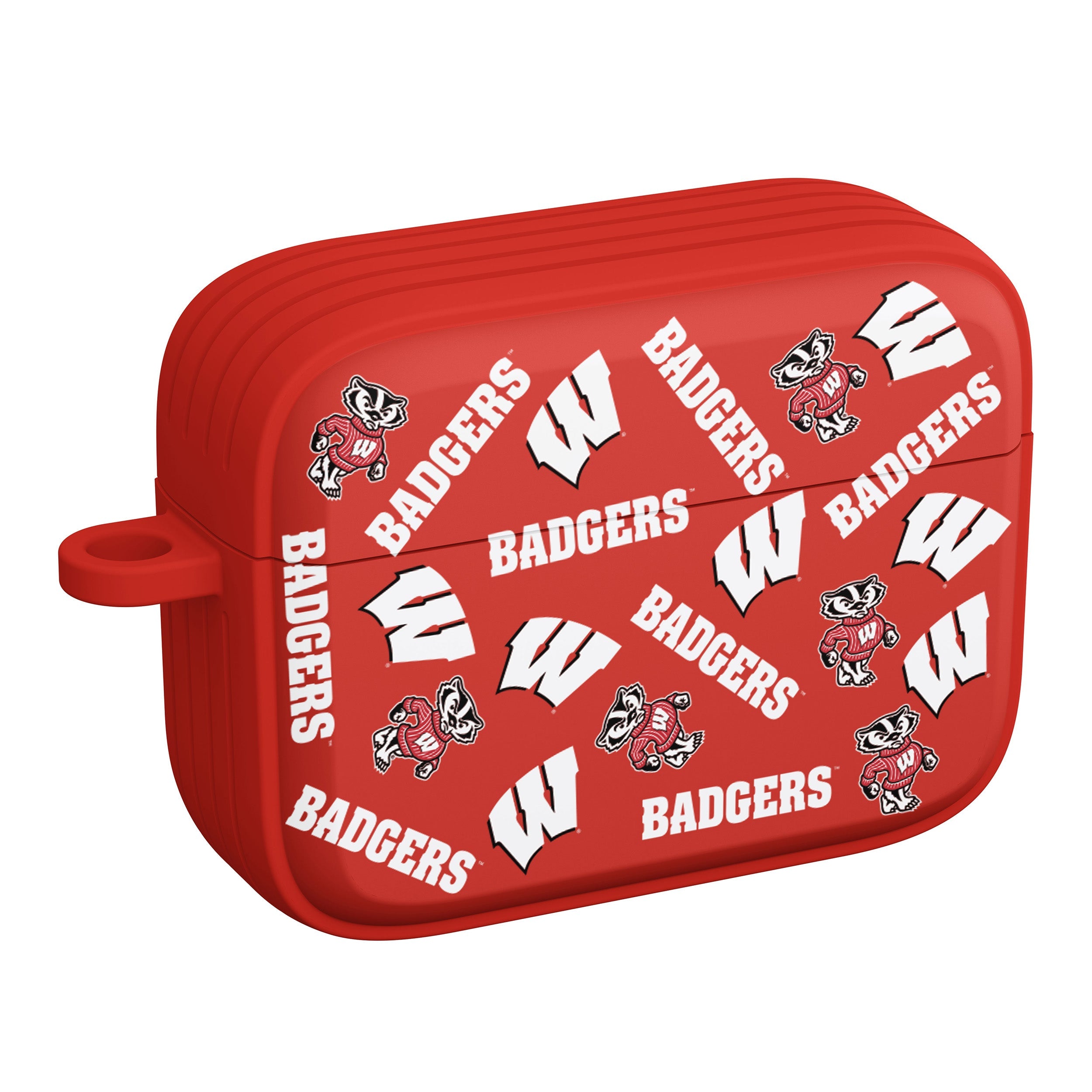 Wisconsin Badgers HDX Apple Airpods Pro 1 & 2 Case Cover