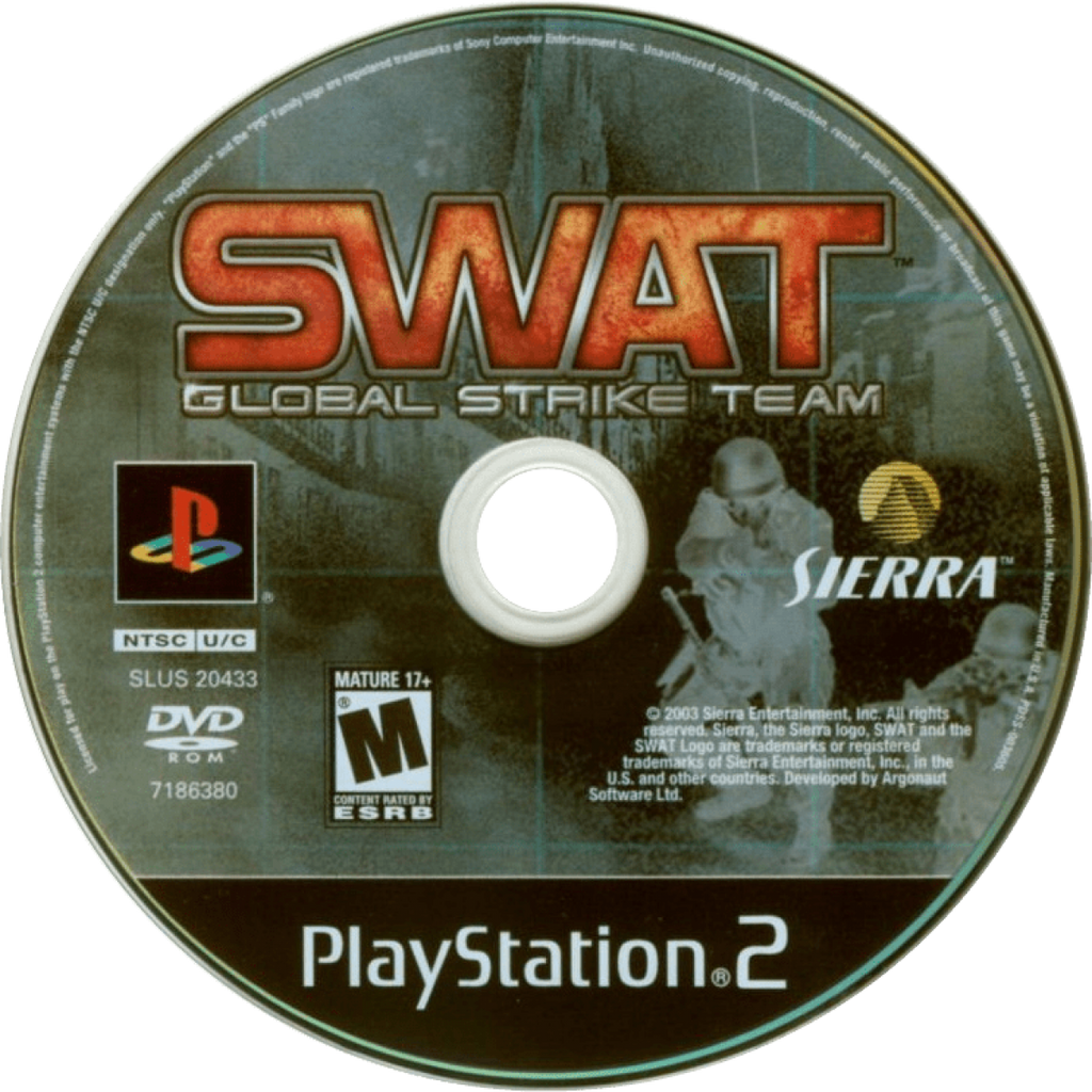 SWAT: Global Strike Team – PlayStation 2 (PS2)