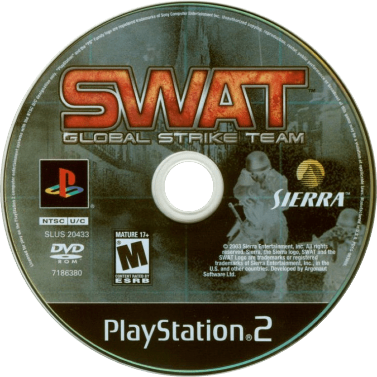 SWAT: Global Strike Team – PlayStation 2 (PS2)