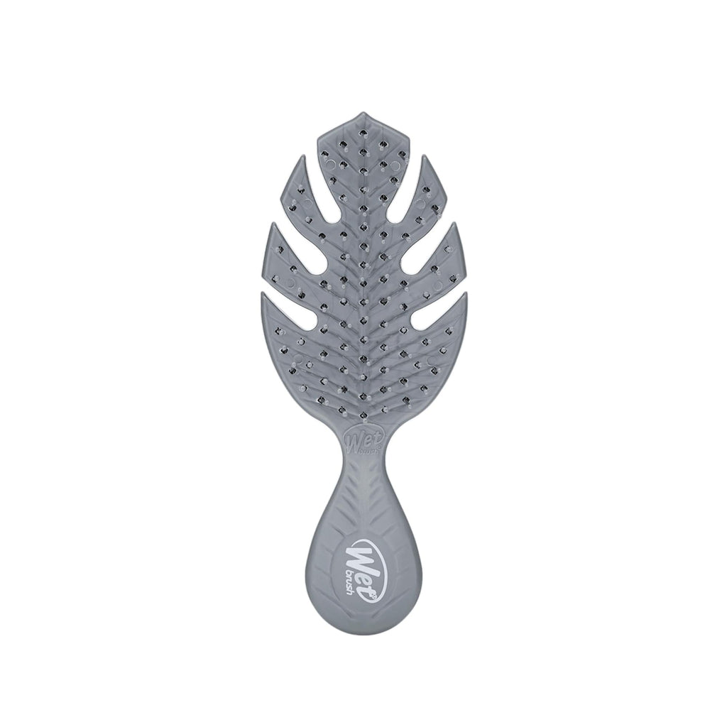 Wet Brush Go Green Mini Detangler Detangling Hair Brush Gray