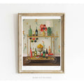 Barmaids Art Print - 8.5 X 11" by Janet Hill