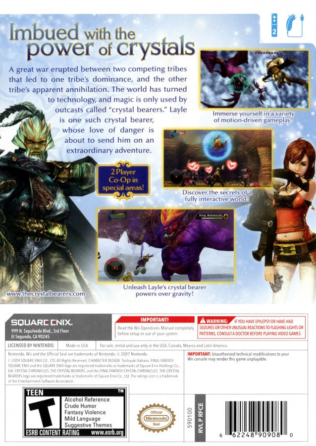 Final Fantasy Crystal Chronicles: Crystal Bearers – Nintendo Wii (Wii)
