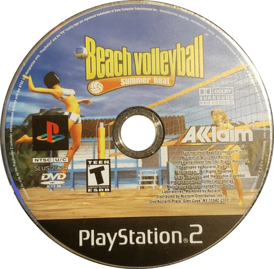 Beach Volleyball: Summer Heat – PlayStation 2 (PS2)