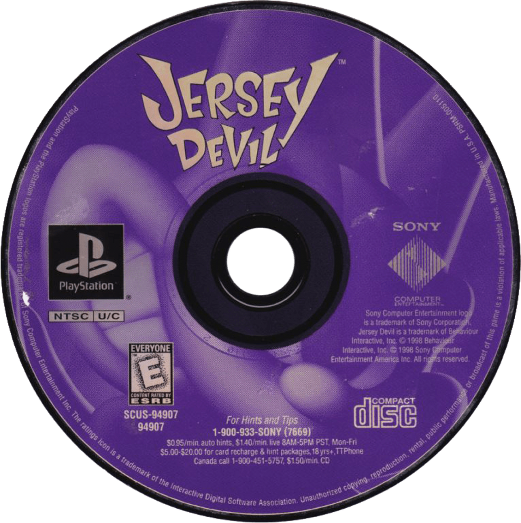 Jersey Devil – PlayStation 1 (PS1)