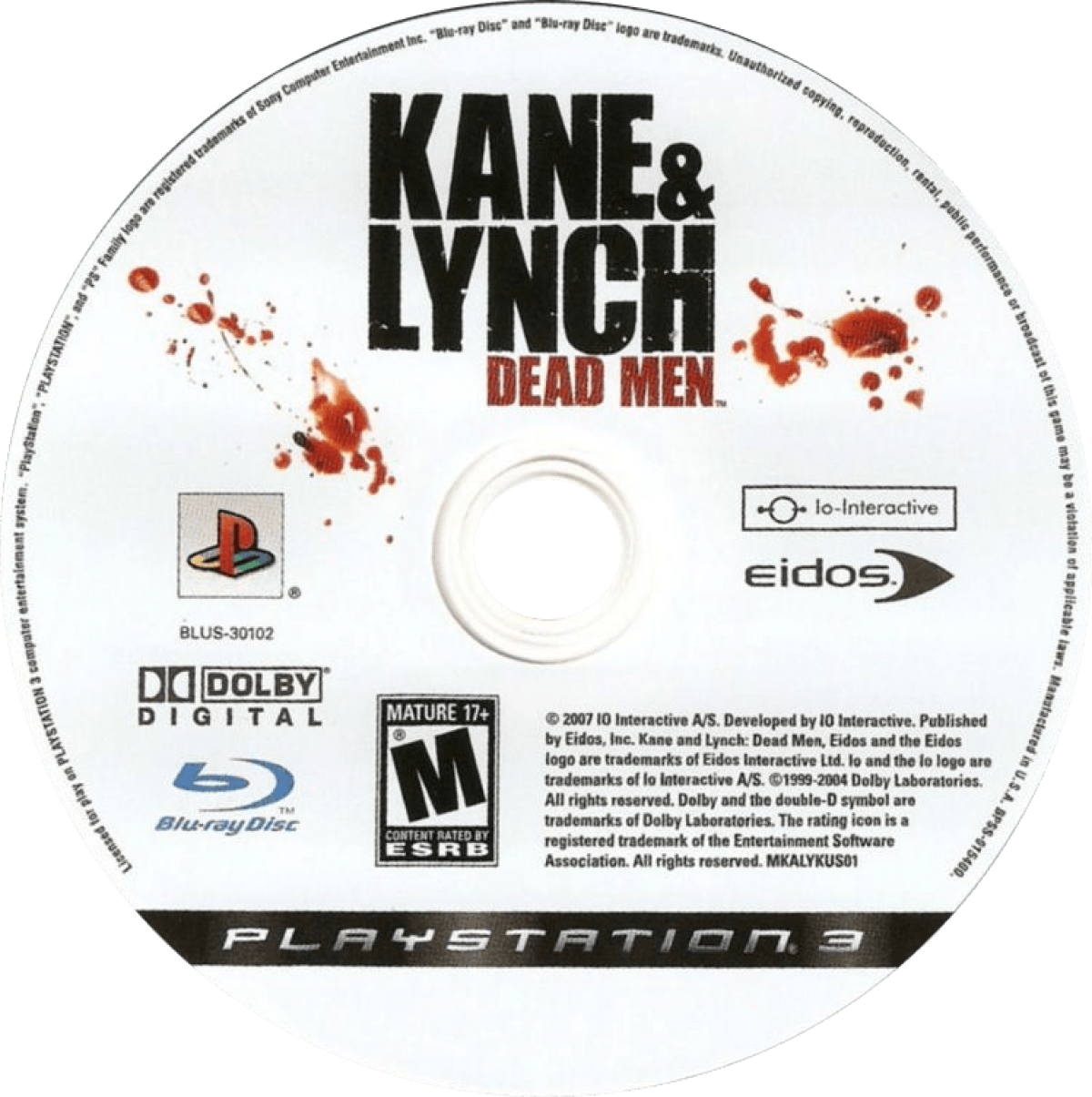Kane & Lynch: Dead Men – PlayStation 3 (PS3)