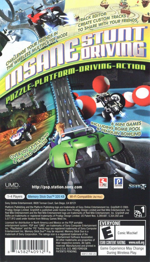 GripShift  – PlayStation Portable (PSP)