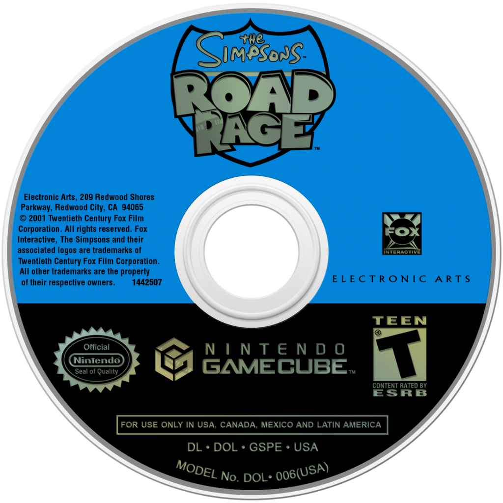 The Simpsons: Road Rage – GameCube (GC)